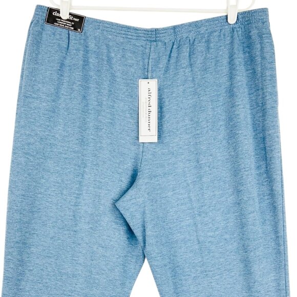 Alfred Dunner Women's Pull-on Elastic Waist Traditional Fit Blue Pants Sz XL NWT - Picture 4 of 10